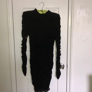 Cute Black Ruffle Dress 👗